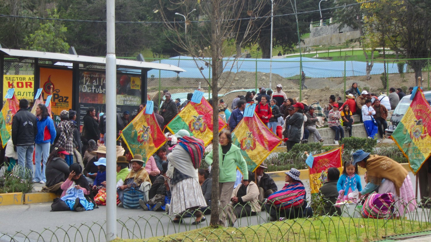 Demo in La Paz